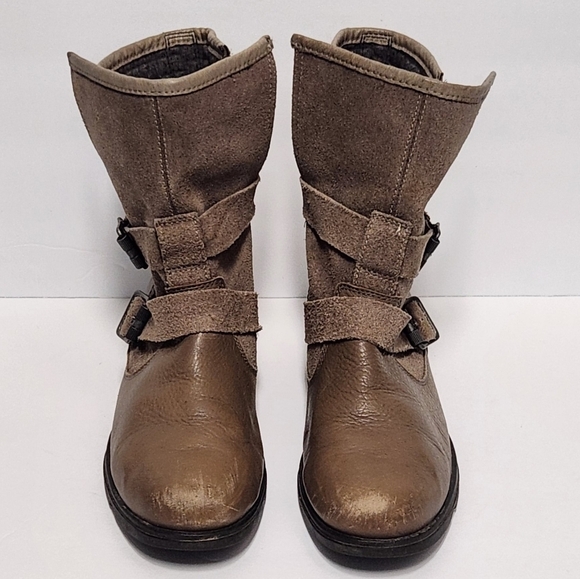Sorel Major Moto Boots Tan Taupe - Picture 2 of 12